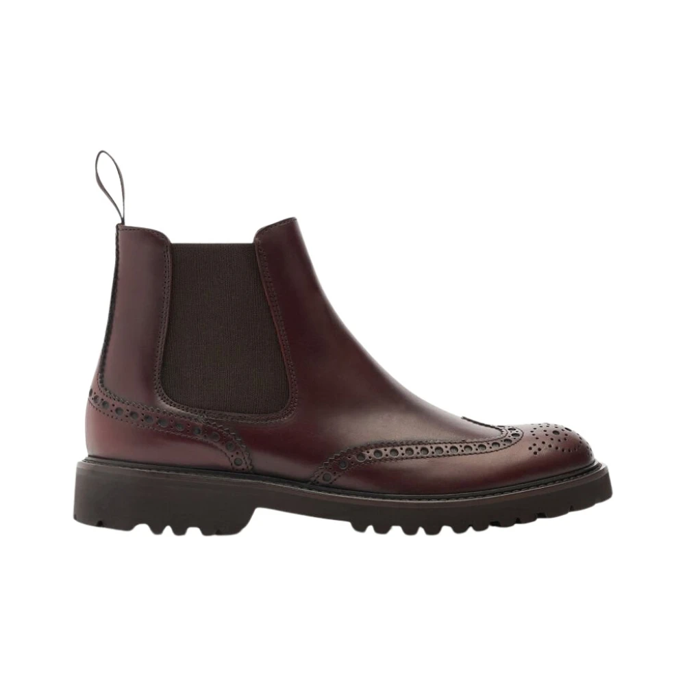 Scarosso Donna Rosso Poppy Chelsea Boot