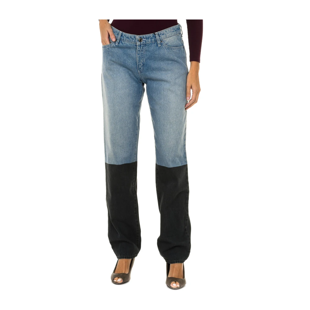 Armani Jeans Rechte snit Denim Jeans Blue Dames