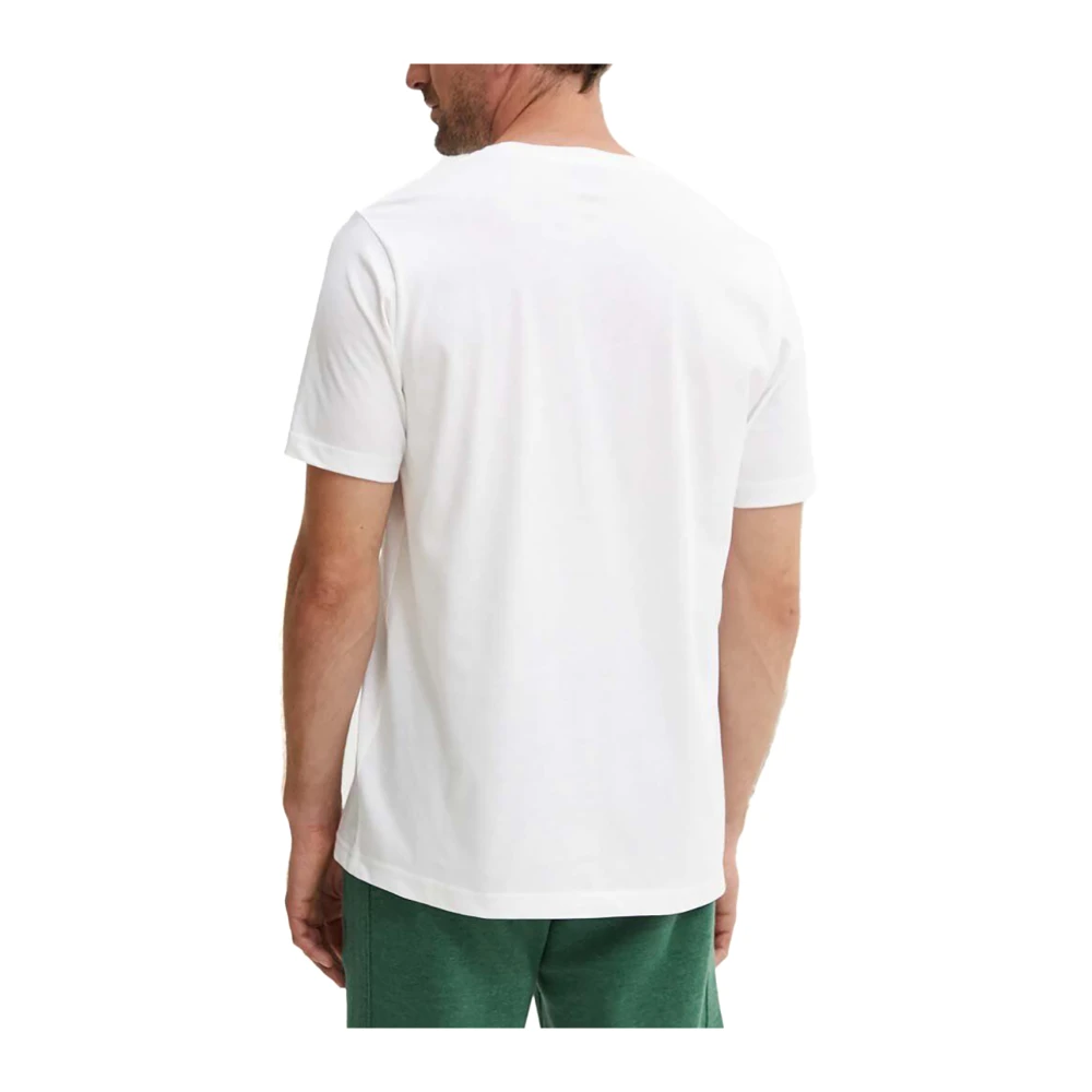 PS By Paul Smith Grafische Print Casual Slim Fit T-shirt White Heren