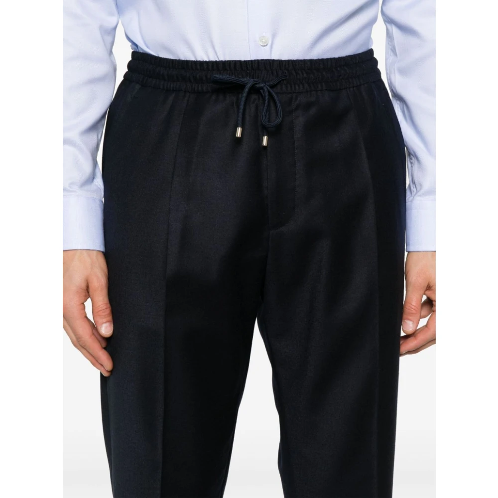 Briglia Blauwe Chinos Wimbledon Stijl Broek Blue Heren