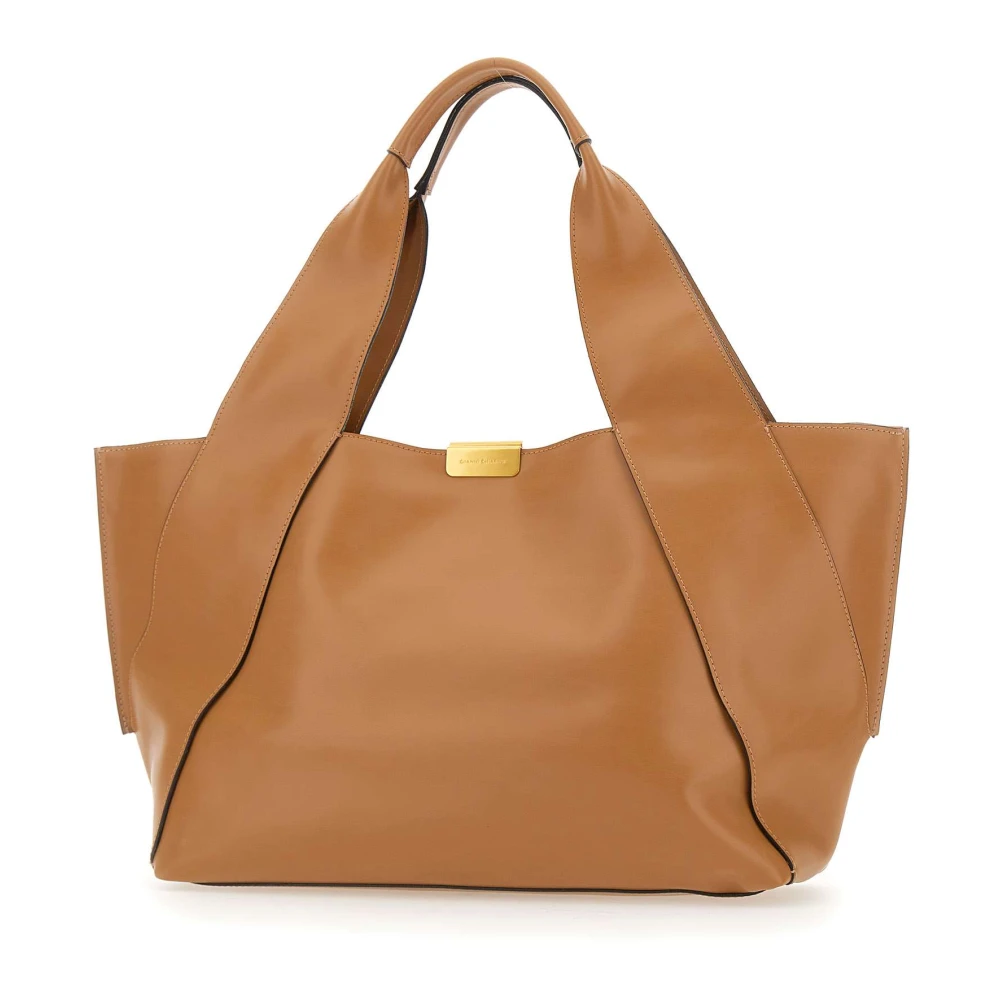Gianni Chiarini Women's Brown Dafne Shoulder Bag - Shopping Bags - One Size - Bags