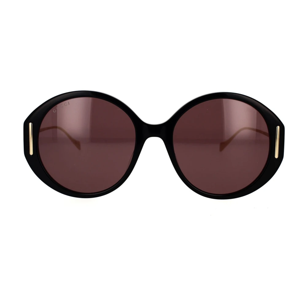 Runde Oversized Solbriller med GG Logo