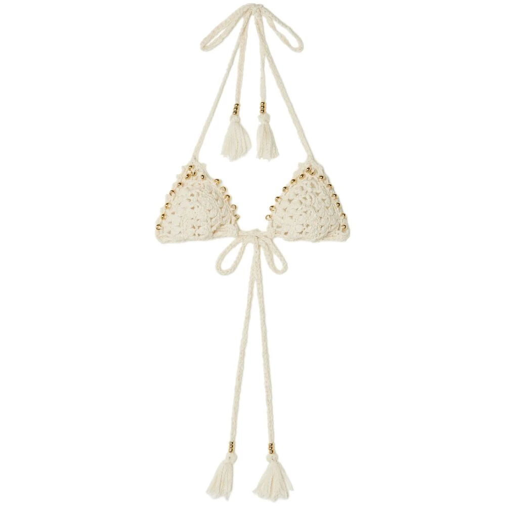 Alanui Strandkleding met kralenversiering Beige Dames
