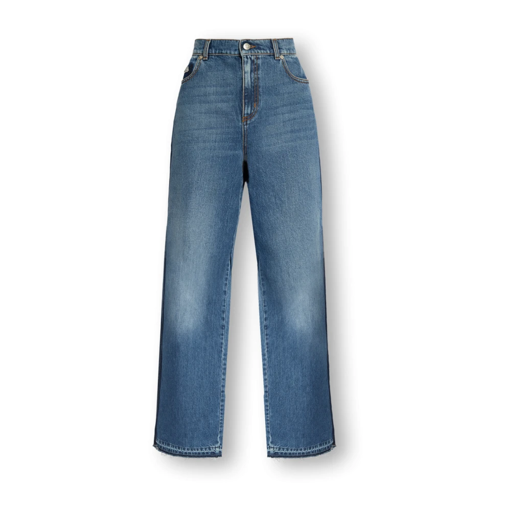 Alexander mcqueen High-rise jeans Blue Dames
