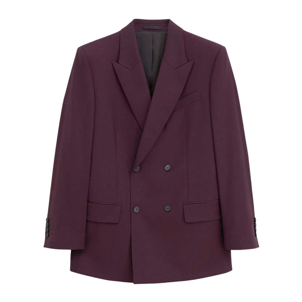 Filippa K Klassisk Dubbelknäppt Blazer Red, Dam