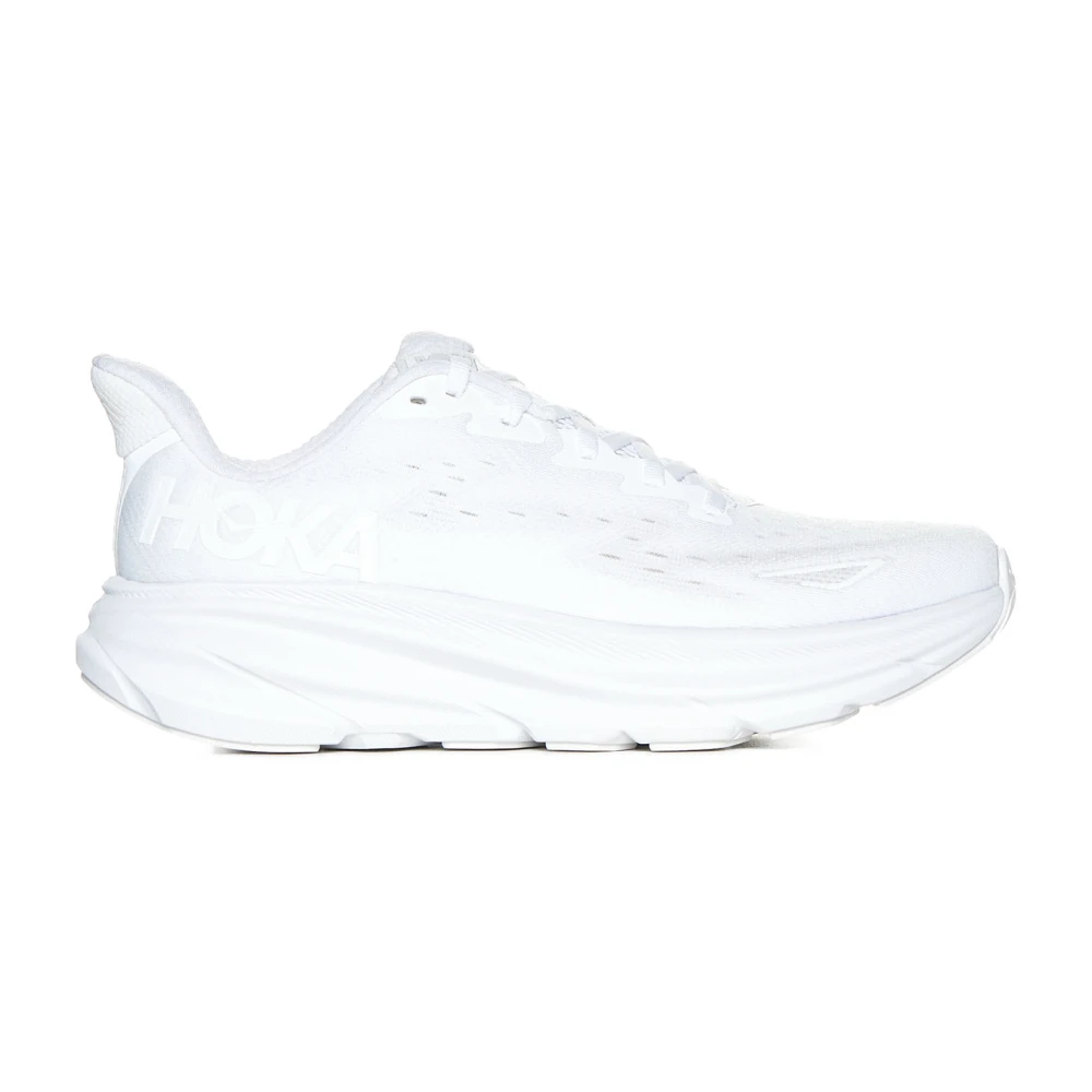 Hoka One One Vita Chunky Sole Sneakers White, Dam