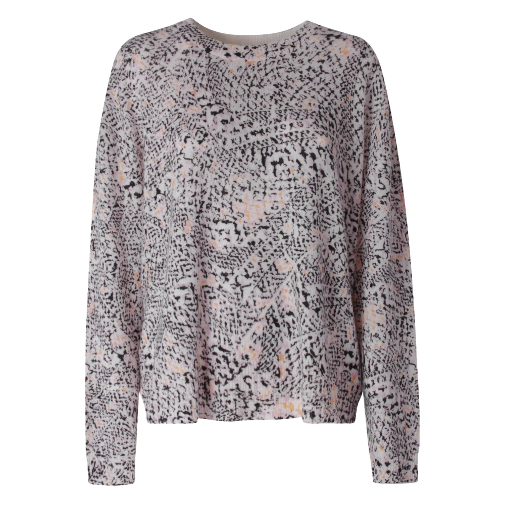 Lala Berlin Floraal Patroon Wol-Kasjmier Trui Multicolor Dames
