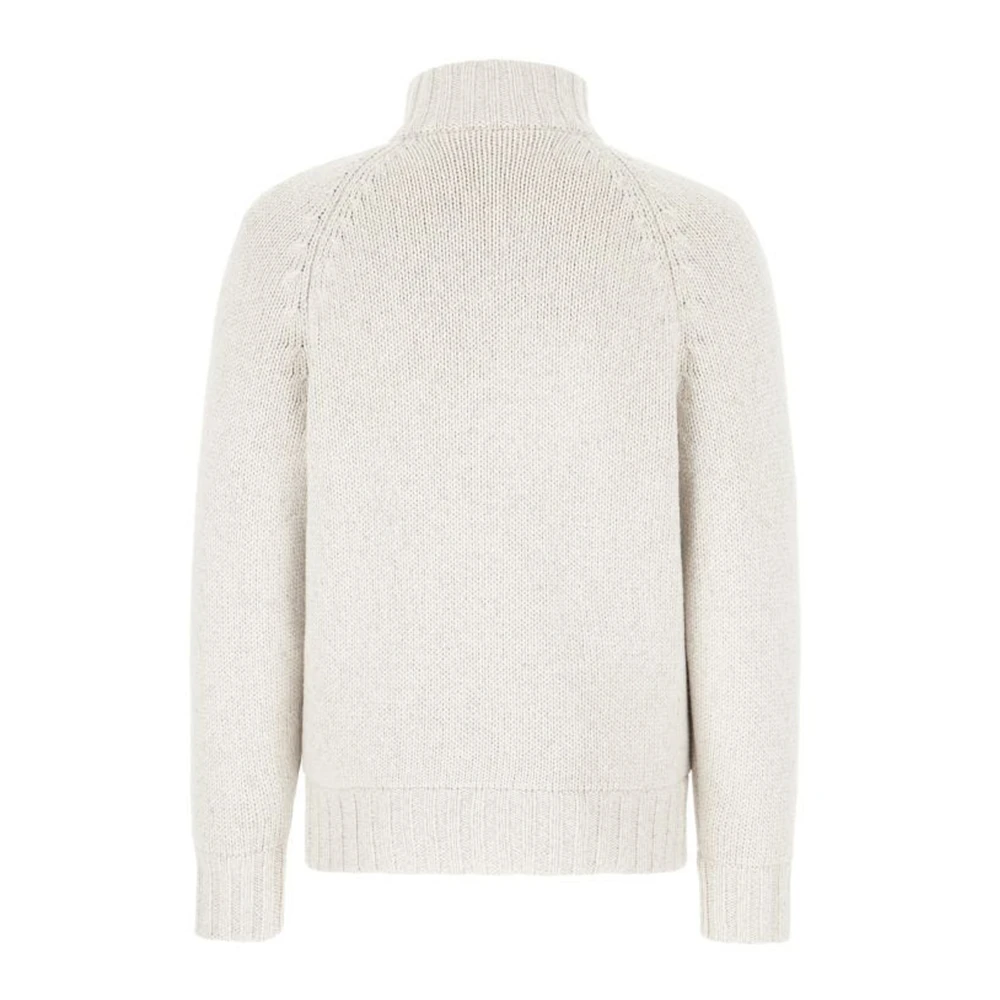 BRUNELLO CUCINELLI Lichte Beige Dons Pufferjas White Heren