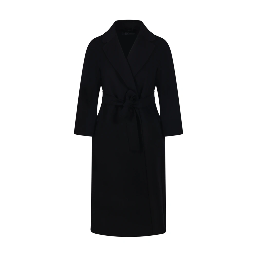 Max Mara Mujer Negro Abrigos, Talla: S