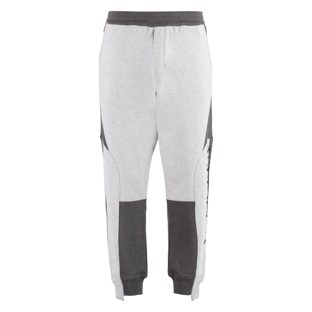 Alexander mcqueen Katoenen trainingsbroek met geribbelde elastische boorden Multicolor Heren