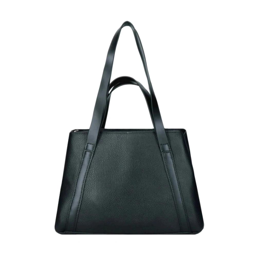 Rebelle Elegante Leren Schoudertas Galaxy Collectie Black Dames
