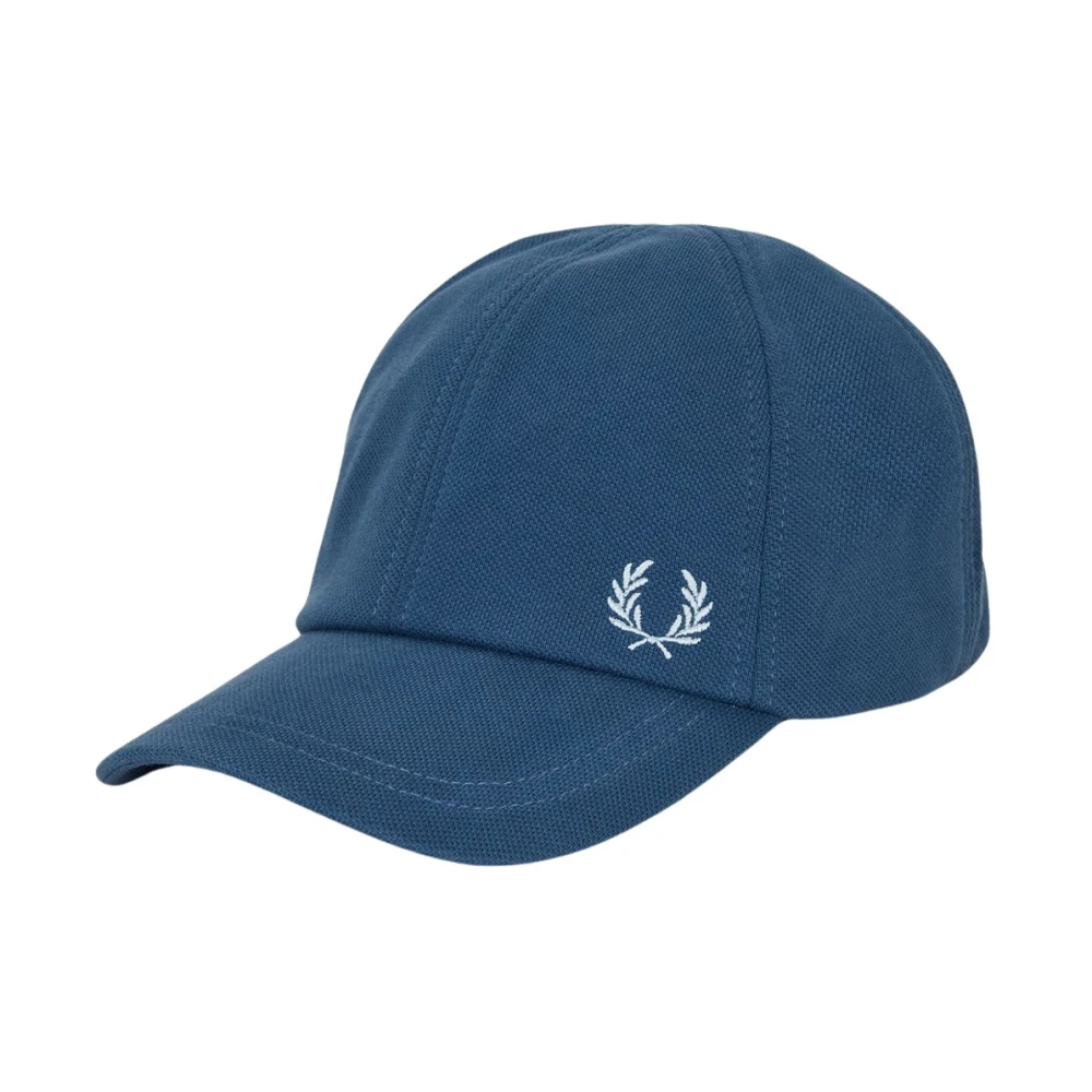 Fred Perry Men's Blue Caps, One Size, Visor Cap