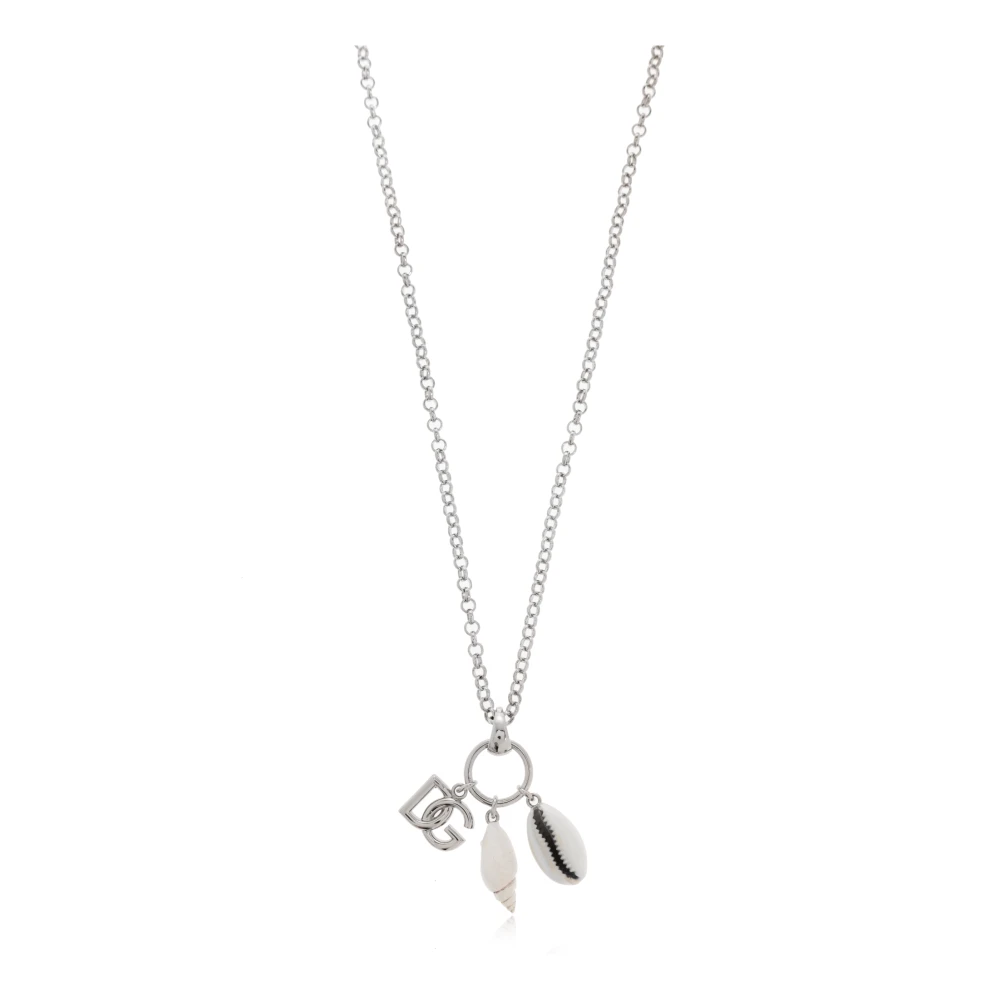 Dolce & Gabbana Donna Grigio - Collana Con Pendenti - Accessories - One Size