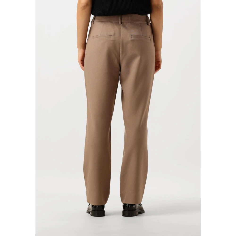 Co'Couture Taupe Sigaret Lange Broek Beige Dames