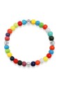 armband-med-mangfargat-glas-och-silver