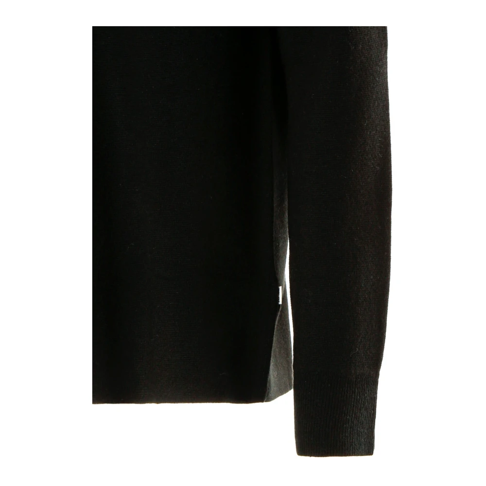 Nn07 Volledige rits Milano gebreide vest Black Heren