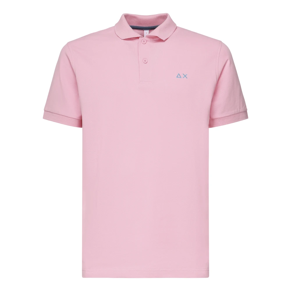 Sun68 - Tops > Polo Shirts - Pink - Sun68 - Modalova