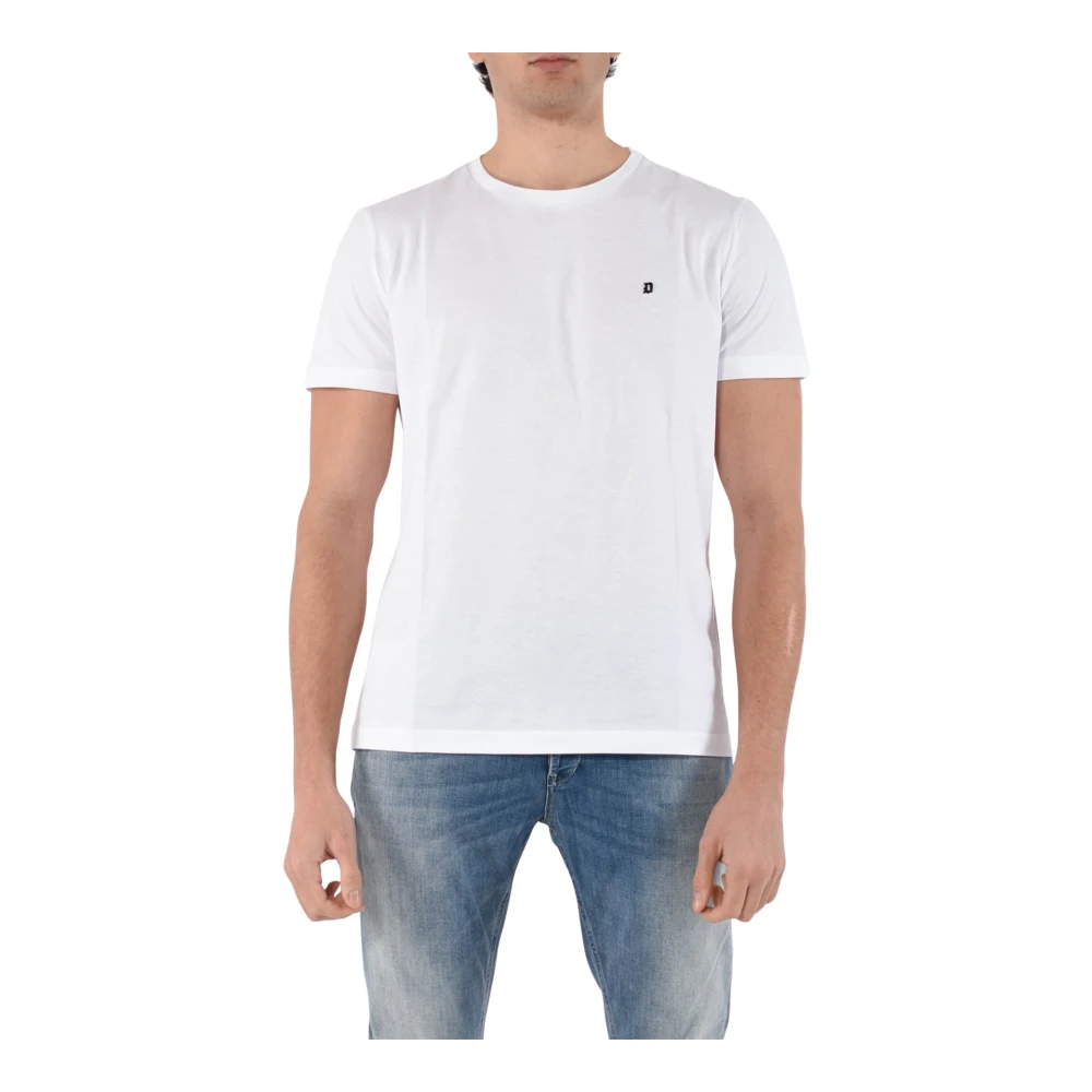 Dondup - Tops > T-Shirts - White - Dondup - Modalova