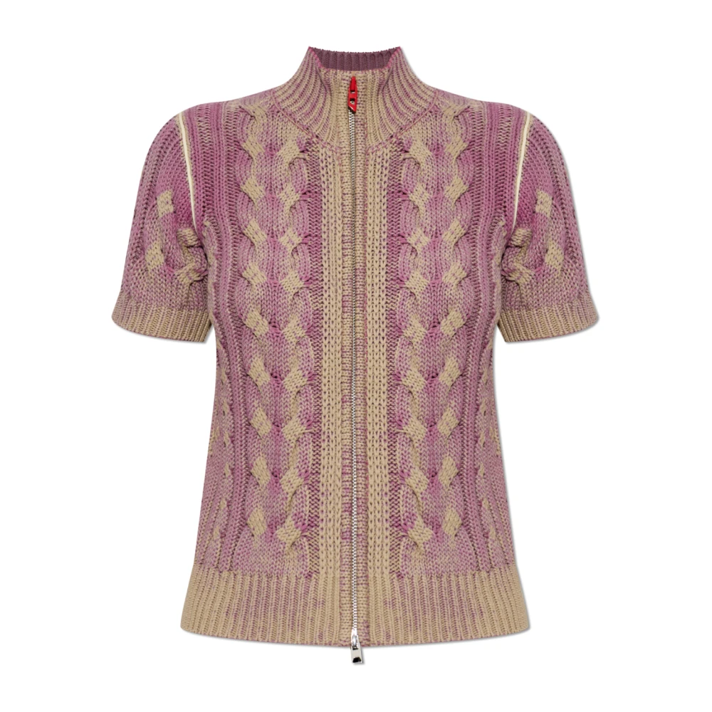 Diesel Femme Violet - M-Elana Cardigan - Pulls - Taille: 40 Fr