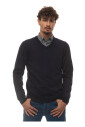 pull-v-en-laine-uni