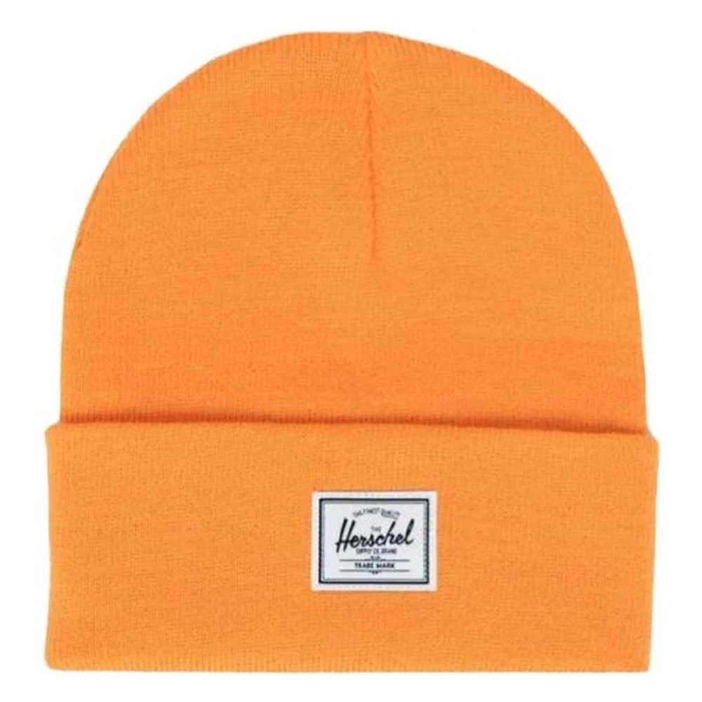 Herschel Elmer Tangerine Wool Cap Orange Unisex
