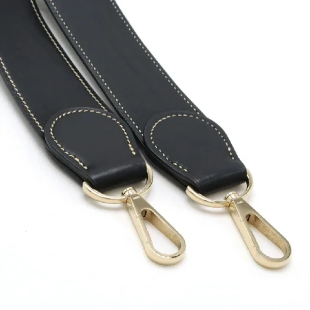 Hermès Vintage Pre-owned Leather shoulder-bags Beige Dames