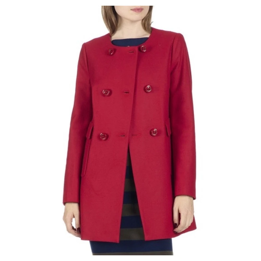 Coats > Double-Breasted Coats - - Liu Jo - Modalova