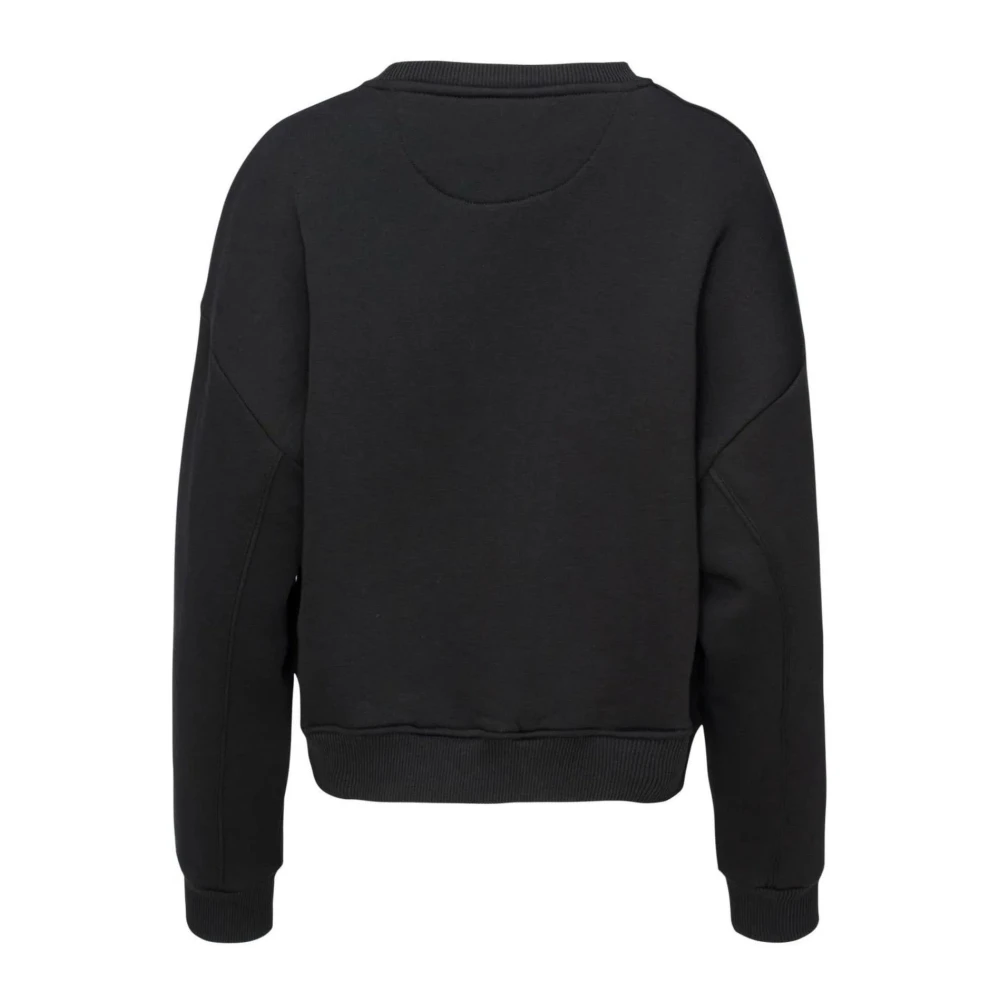 Guess Dames Logo Sweater Black Dames