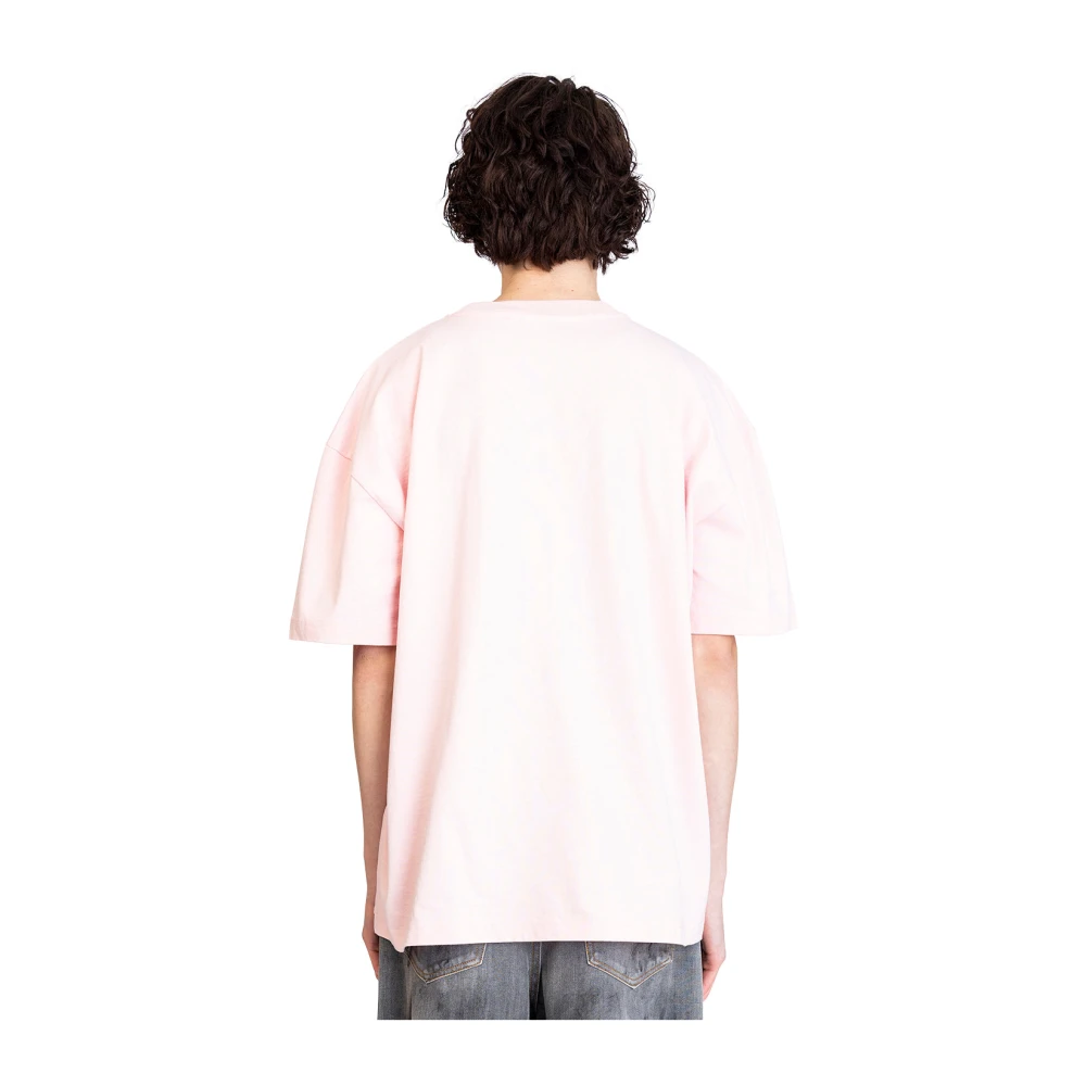 Acne Studios Onschuldig Roze Logo T-Shirt Pink Heren