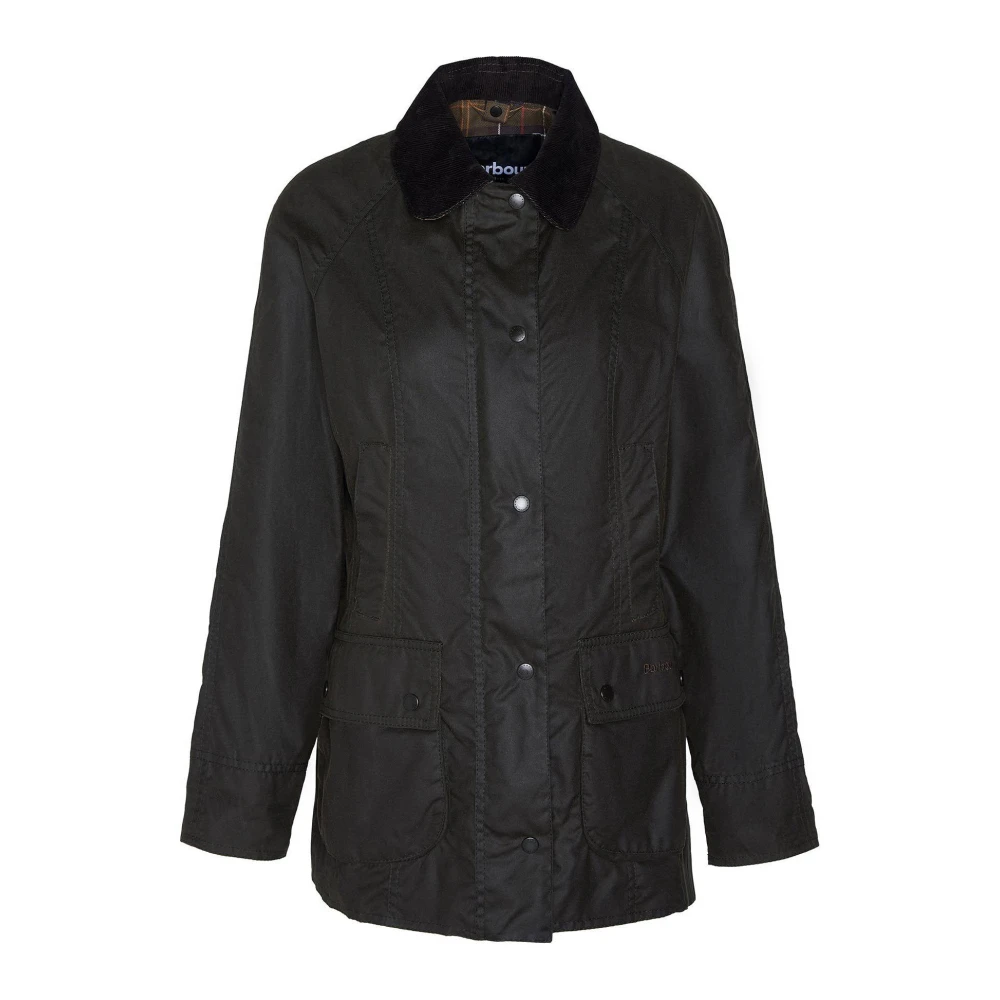 Barbour Klassieke Beadnell Wax Jas Green Dames