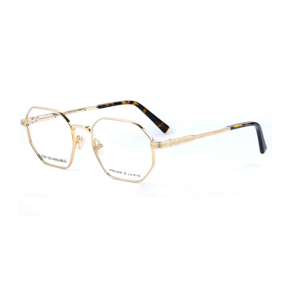 Police Multicolor Metalen Frame Bril voor Mannen Multicolor Heren