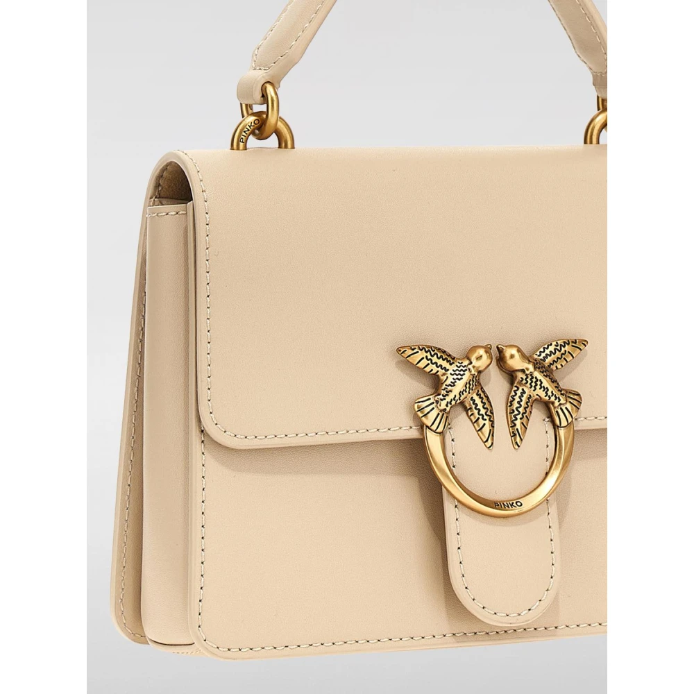 pinko Love Birds Beige Schoudertas Beige Dames