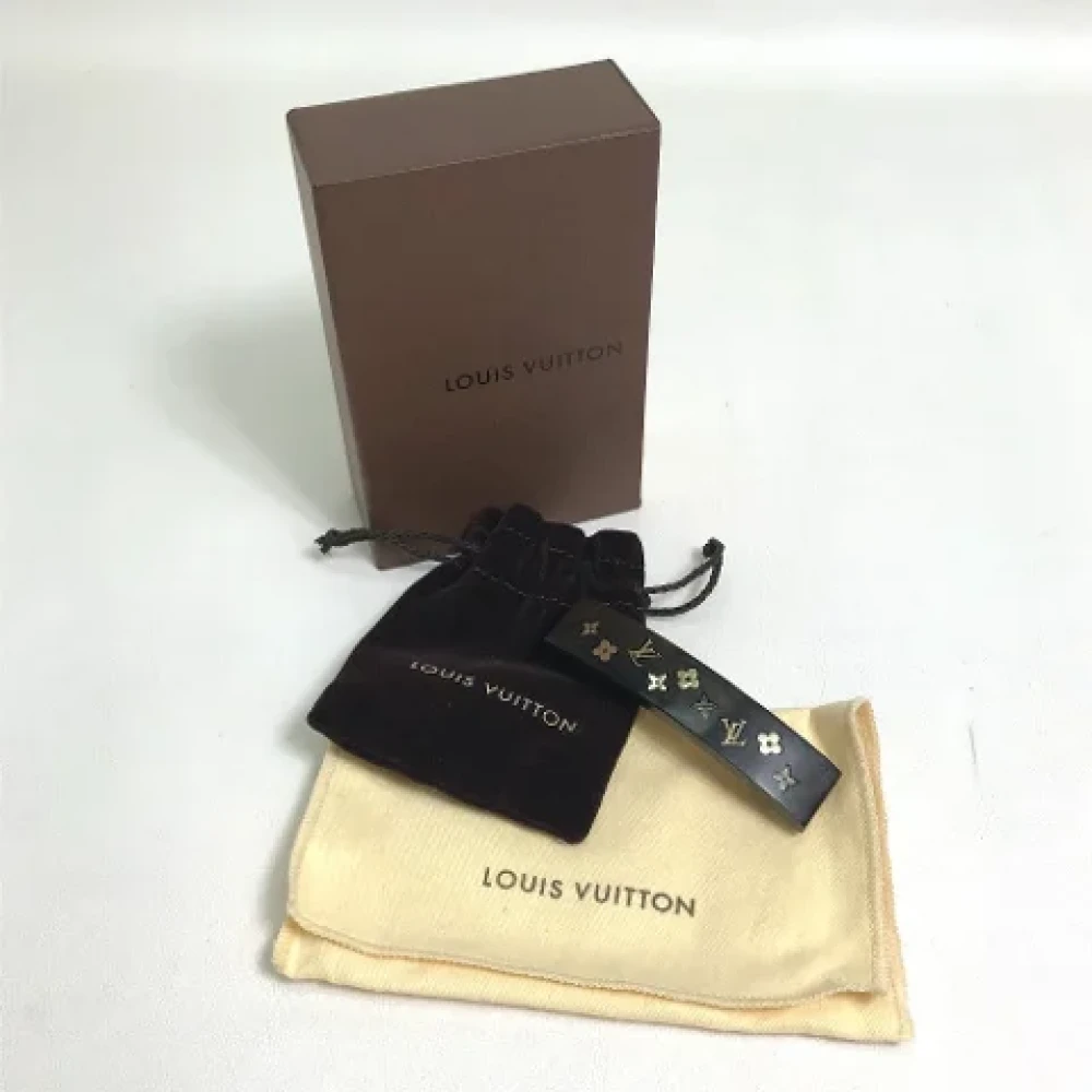 Louis Vuitton Vintage Pre-owned Fabric hair-accessories Brown Dames