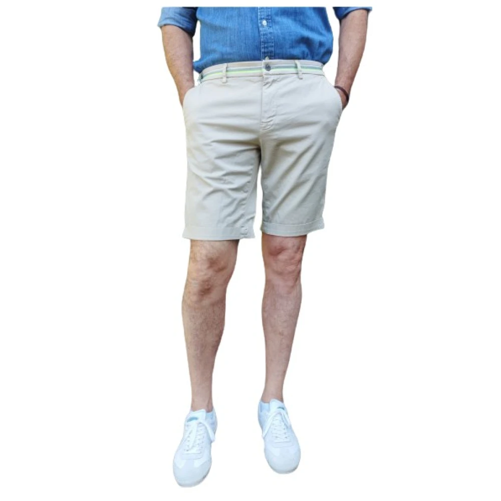 Mason's Bermuda Chino Shorts Beige Heren