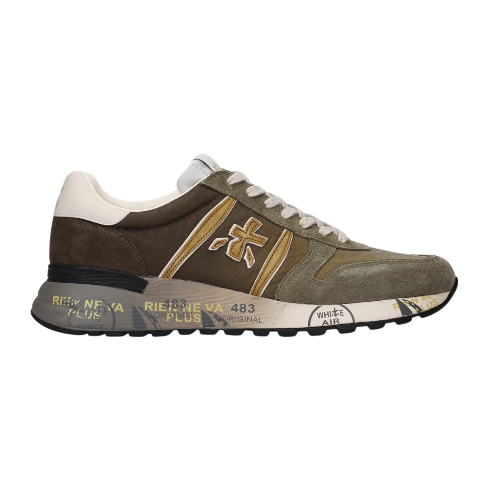 Premiata Men's Green Lander Trainers - Sneakers - 11 Uk - Shoes