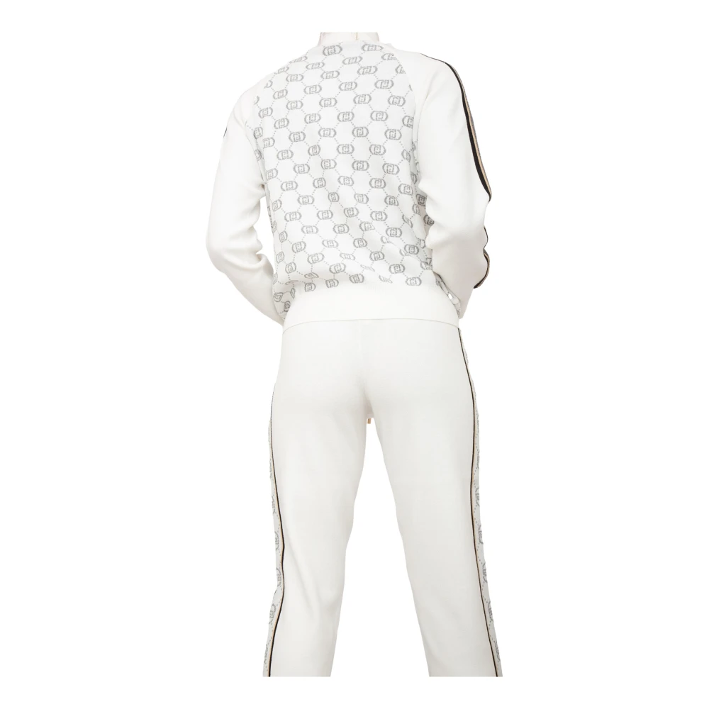 Liu Jo Witte Trui met Moderne Stijl White Dames