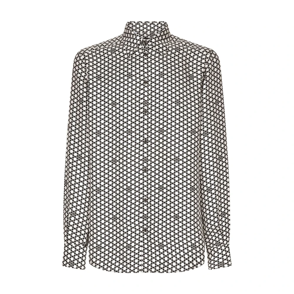 Dolce & Gabbana Men's Multicolor Casual Shirts, 3XL, Stylish Shirt With Unique Design