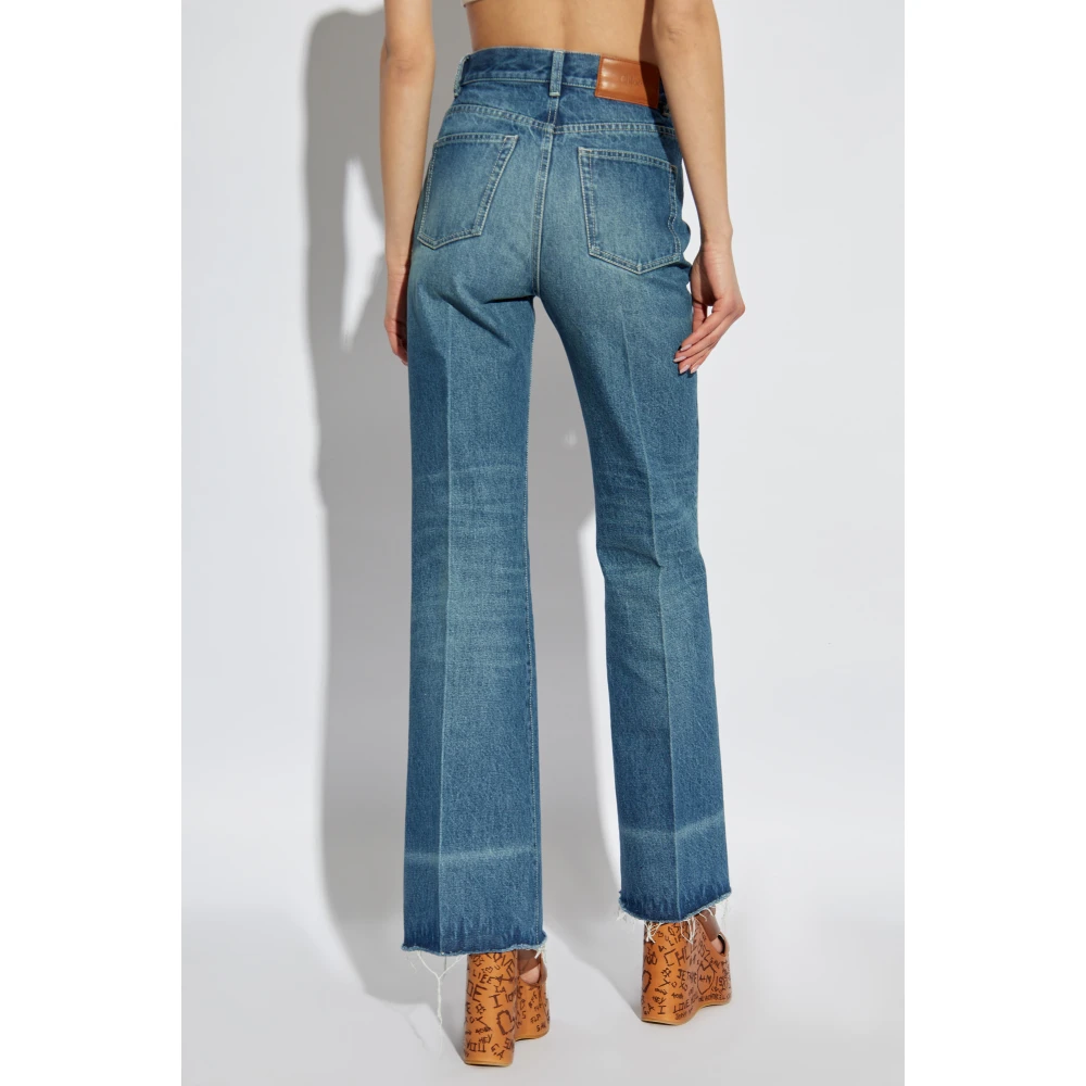 Chloé Jeans met vintage effect Blue Dames
