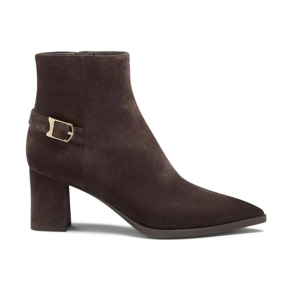 Santoni Femme Marron - Shoes > Boots > Heeled Boots