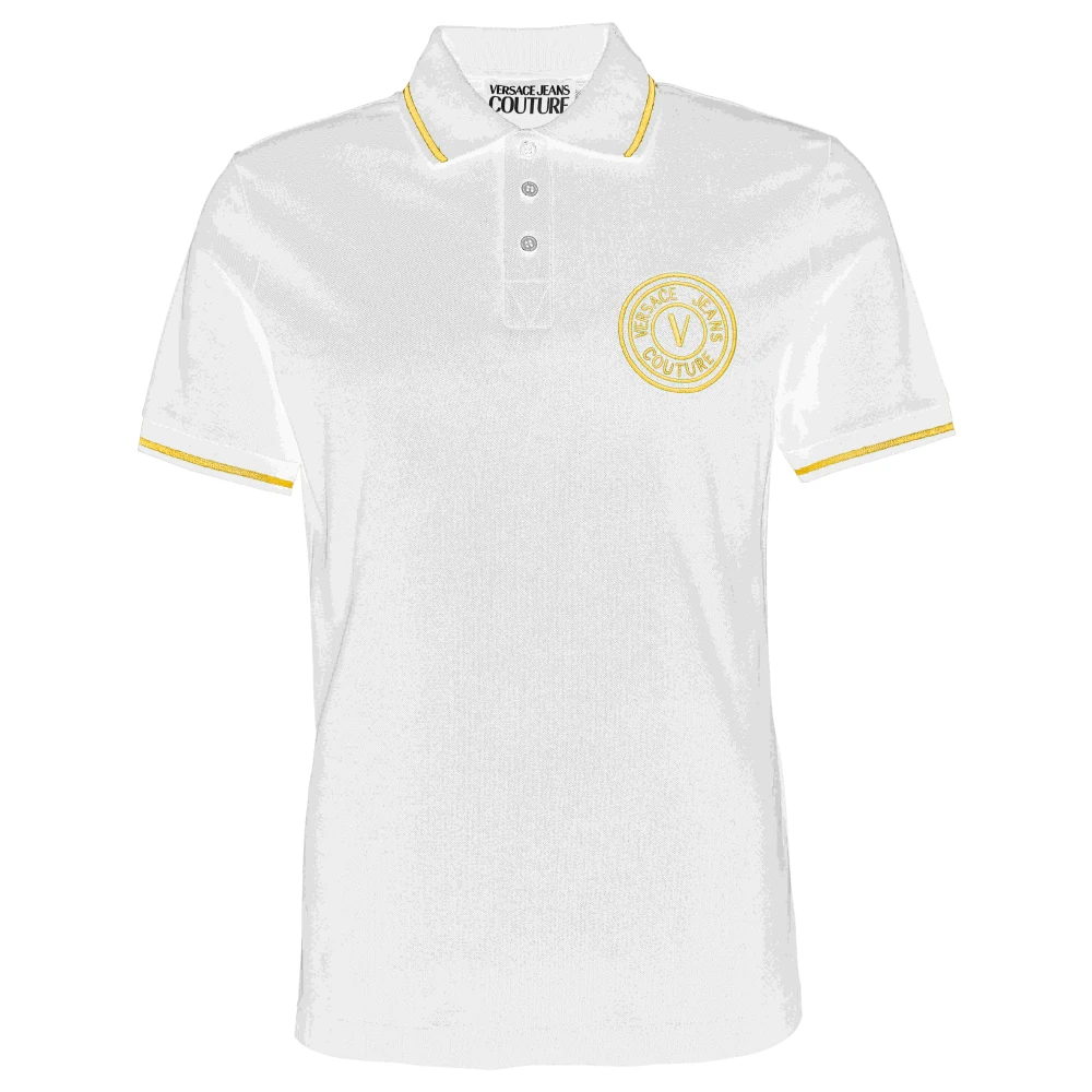 Versace Jeans Couture T-shirts en Polos White Heren