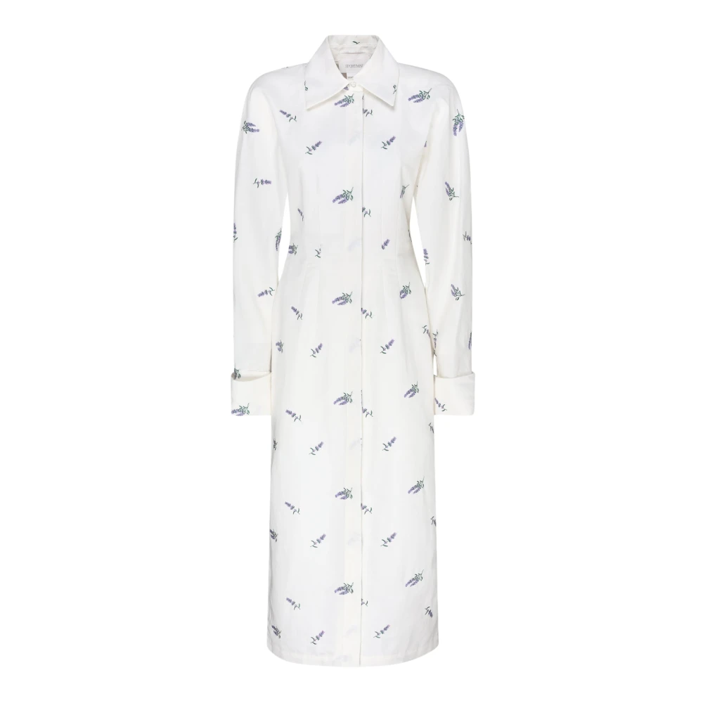 SPORTMAX Witte Overhemdjurk White Dames