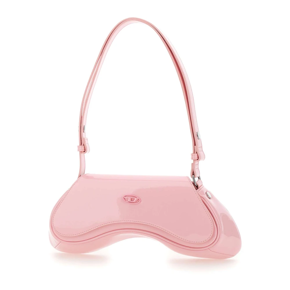 Diesel Roze Crossbody Schoudertas Pink Dames