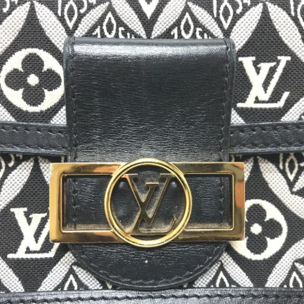 Louis Vuitton Vintage Pre-owned Cotton louis-vuitton-bags Blue Dames