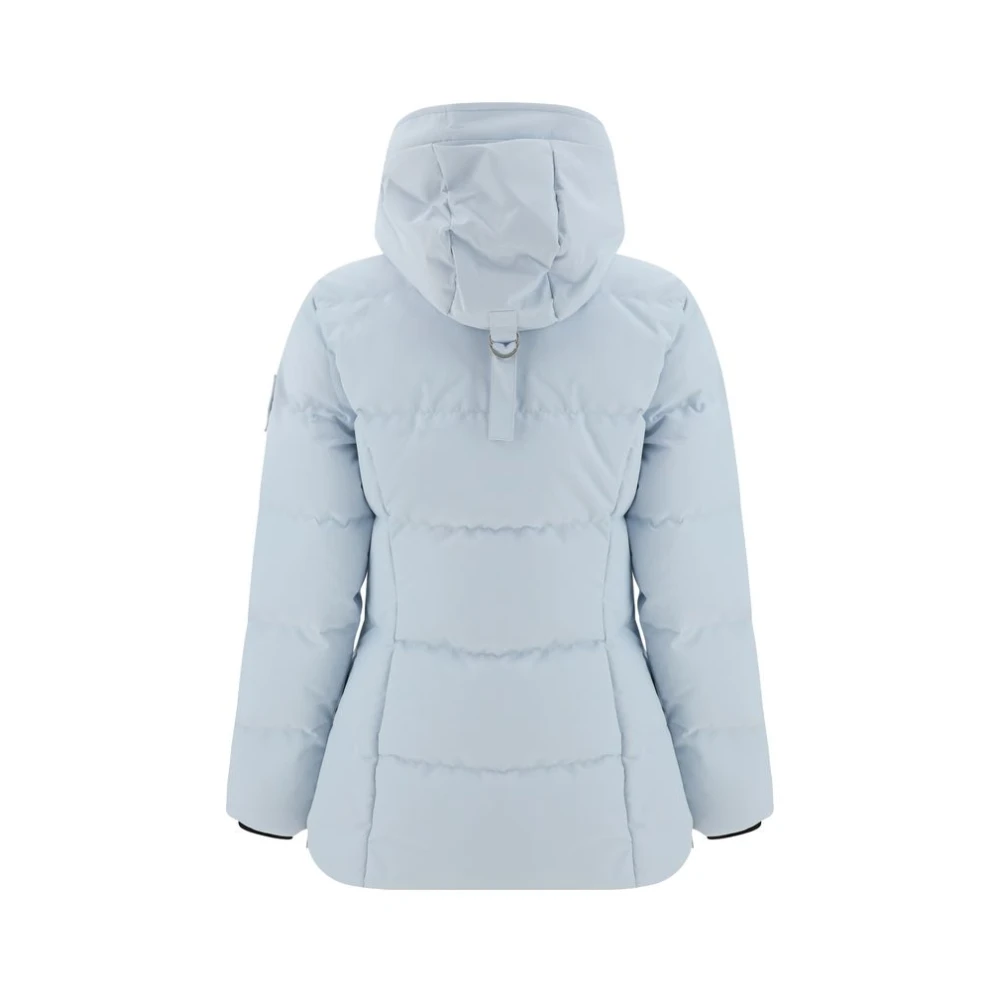 Moose Knuckles Wolken Donsjack met Verstelbare Capuchon Blue Dames