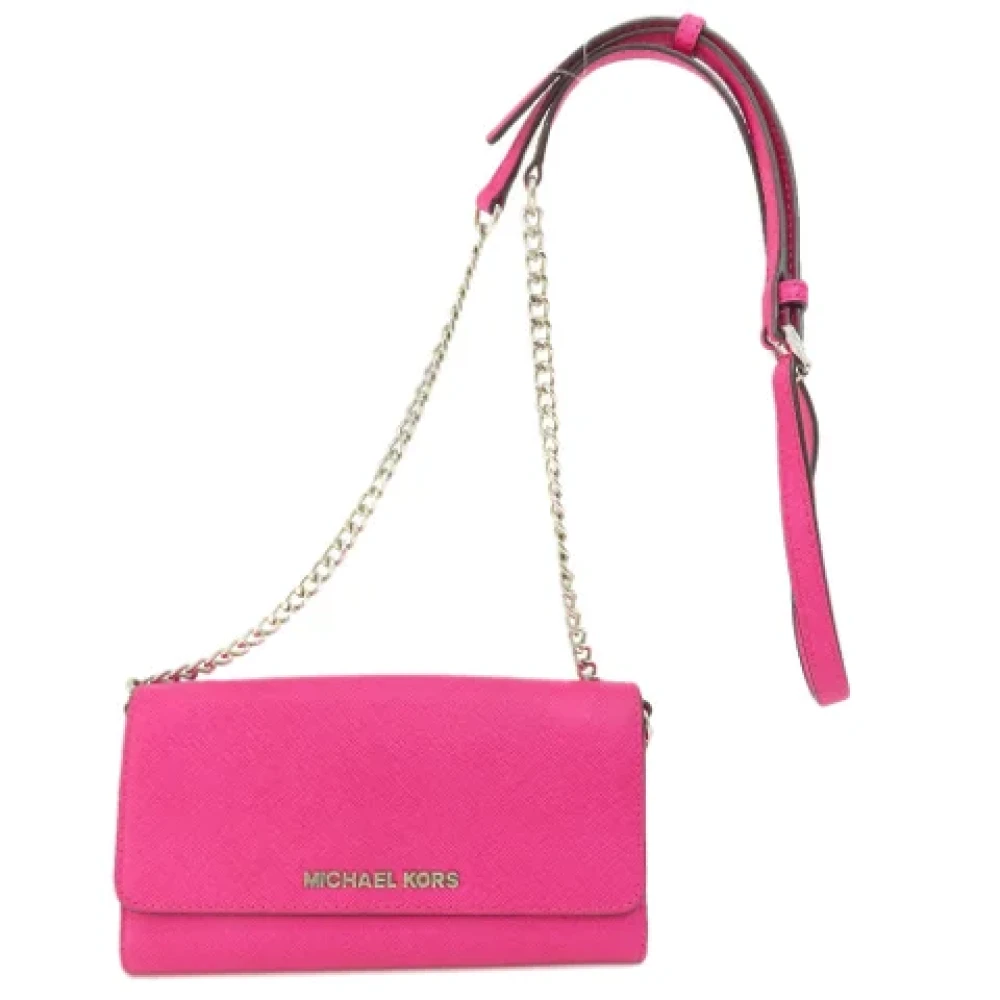 Michael Kors Pre-owned Plastic wallets Pink Dames