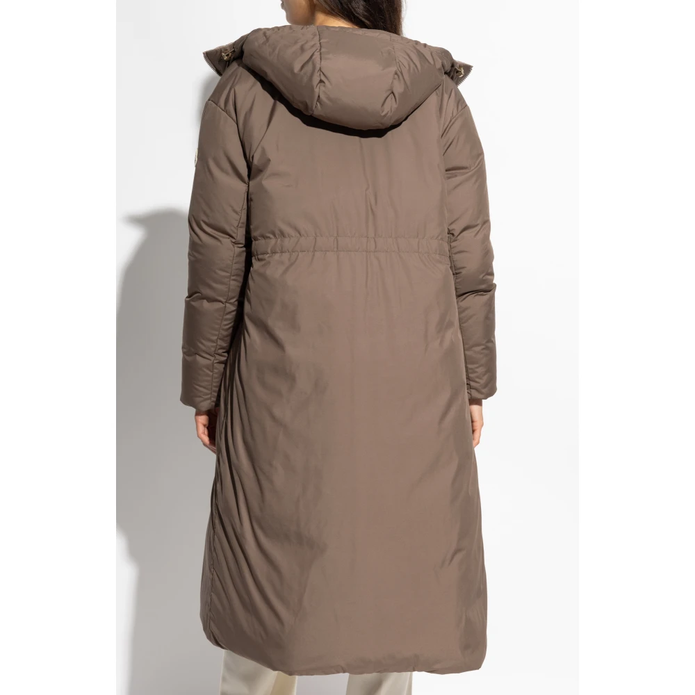 Moncler Reversibele Donsjas Boulogne Brown Dames