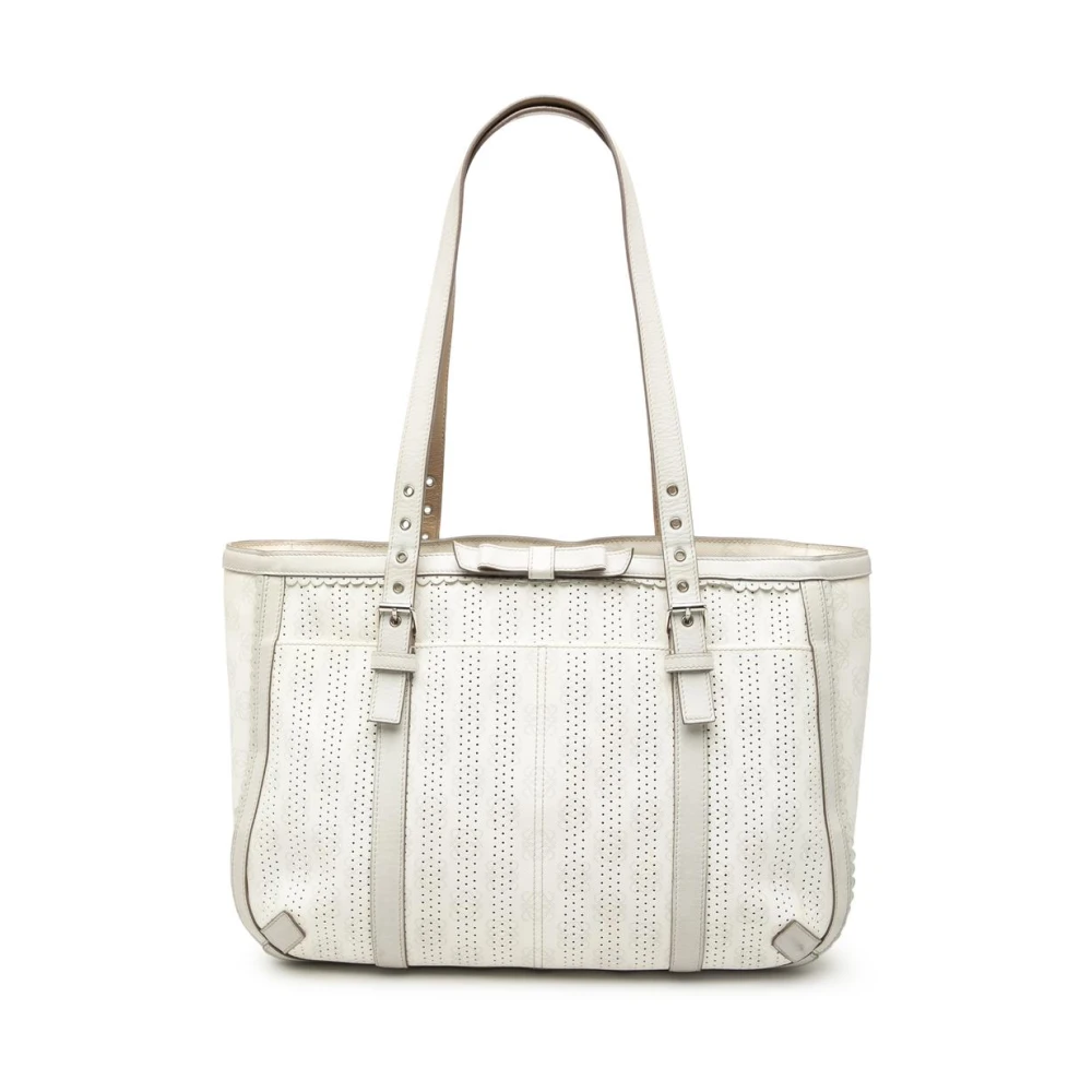 Loewe Pre-Owned Women's White Pre-Owned This Is A Tote Bag