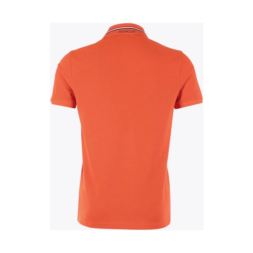 Moncler Polo Shirts Orange Heren