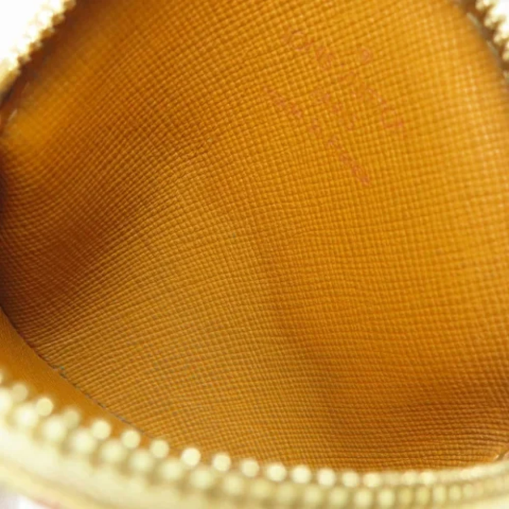 Louis Vuitton Vintage Pre-owned Leather wallets Beige Dames