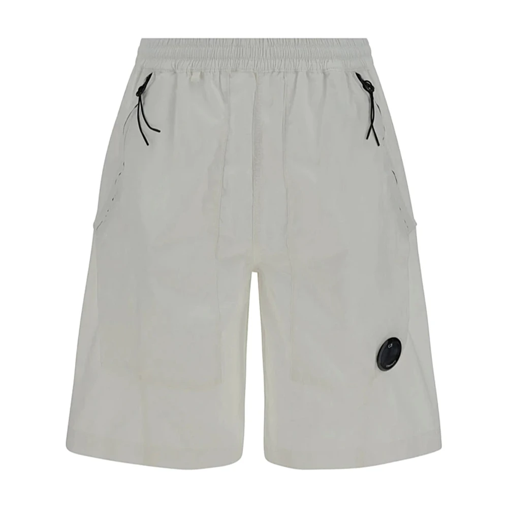 C.P. Company Casual Denim Shorts voor Mannen Gray Heren